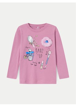 NAME IT Bluzka 13235991 Różowy Regular Fit ze sklepu MODIVO w kategorii Bluzki dziewczęce - zdjęcie 182601535