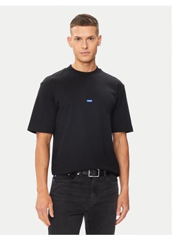 Hugo T-Shirt Nieros 50509991 Czarny Regular Fit ze sklepu MODIVO w kategorii T-shirty męskie - zdjęcie 182601729