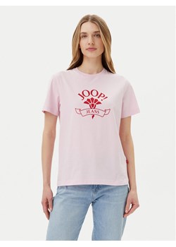 JOOP! Jeans T-Shirt Toldi 30046273 Różowy Regular Fit ze sklepu MODIVO w kategorii Bluzki damskie - zdjęcie 182601769