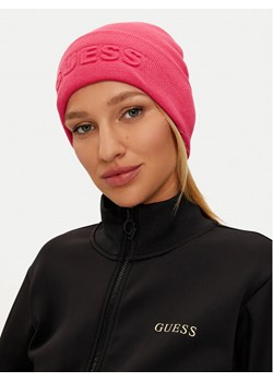 Guess Czapka AW5179 POL01 Różowy ze sklepu MODIVO w kategorii Czapki zimowe damskie - zdjęcie 182601896