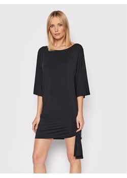 MICHAEL Michael Kors Sukienka plażowa MM7M749 Czarny Relaxed Fit ze sklepu MODIVO w kategorii Odzież plażowa - zdjęcie 182601945