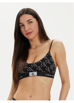 Calvin Klein Underwear Biustonosz top 000QF7216E Czarny ze sklepu MODIVO w kategorii Biustonosze - zdjęcie 182602058