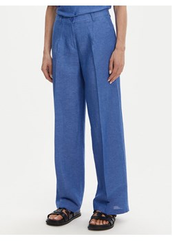 Olsen Spodnie materiałowe 14002406 Niebieski Wide Leg ze sklepu MODIVO w kategorii Spodnie damskie - zdjęcie 182602217
