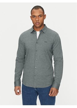 BOSS Koszula Mysoft 50519748 Szary Slim Fit ze sklepu MODIVO w kategorii Koszule męskie - zdjęcie 182602226