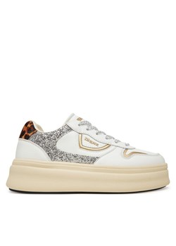 Blauer Sneakersy S5EMERY03/LEO Biały ze sklepu MODIVO w kategorii Buty sportowe damskie - zdjęcie 182602249