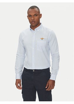Aeronautica Militare Koszula 251CA1277CT3532 Biały Regular Fit ze sklepu MODIVO w kategorii Koszule męskie - zdjęcie 182602426