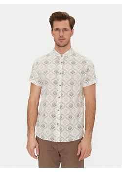 INDICODE Koszula Haiko 20-529 Beżowy Slim Fit ze sklepu MODIVO w kategorii Koszule męskie - zdjęcie 182602528