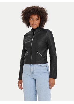 Vero Moda Kurtka z imitacji skóry 10274998 Czarny Regular Fit ze sklepu MODIVO w kategorii Kurtki damskie - zdjęcie 182602548