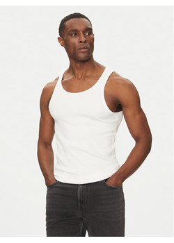 Jack&Jones Tank top Islington 12273156 Biały Slim Fit ze sklepu MODIVO w kategorii T-shirty męskie - zdjęcie 182602709