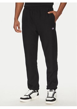 Champion Spodnie dresowe 221620 Czarny Regular Fit ze sklepu MODIVO w kategorii Spodnie męskie - zdjęcie 182602806