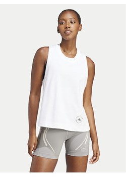 adidas by Stella McCartney Top Stella McCartney IB6858 Biały Regular Fit ze sklepu MODIVO w kategorii Bluzki damskie - zdjęcie 182602917