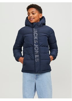 Jack&Jones Junior Kurtka zimowa 12246122 Granatowy Regular Fit ze sklepu MODIVO w kategorii Kurtki chłopięce - zdjęcie 182602947