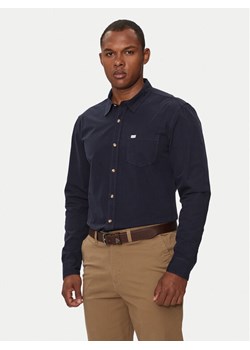 Guess Jeans Koszula M4YH35 WGCF1 Granatowy Slim Fit ze sklepu MODIVO w kategorii Koszule męskie - zdjęcie 182602988