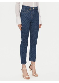 Elisabetta Franchi Jeansy PJ-95N-51E2-V400 Granatowy Regular Fit ze sklepu MODIVO w kategorii Jeansy damskie - zdjęcie 182602999