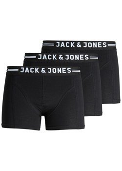 Jack&Jones Komplet 3 par bokserek Sense 12081832 Czarny ze sklepu MODIVO w kategorii Majtki męskie - zdjęcie 182603047