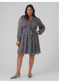 Vero Moda Curve Sukienka codzienna Mabby 10297221 Kolorowy Regular Fit ze sklepu MODIVO w kategorii Sukienki - zdjęcie 182603088