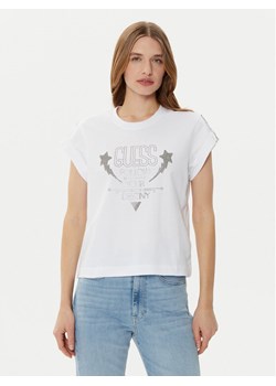 Guess T-Shirt W5RI06 I3Z14 Biały Regular Fit ze sklepu MODIVO w kategorii Bluzki damskie - zdjęcie 182603228