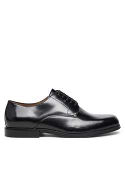 Calvin Klein Półbuty HM0HM01831 Czarny ze sklepu MODIVO w kategorii Buty eleganckie męskie - zdjęcie 182603255