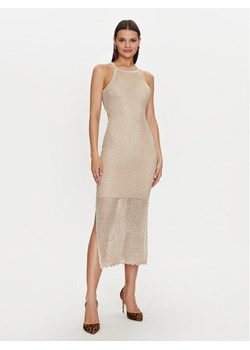 Guess Sukienka letnia W4YK50 Z37G0 Beżowy Regular Fit - id: 0000303938321 - marki Guess - 182603396 Guess Sukienka letnia W4YK50 Z37G0 Beżowy Regular Fit ze sklepu MODIVO w kategorii Sukienki - zdjęcie 182603396