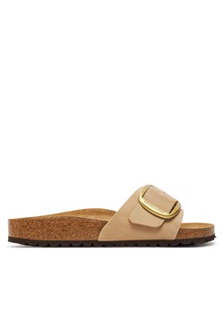 Birkenstock Klapki Madrid Big Buckle 1024009 Beżowy - id: 0000304167997 - marki BIRKENSTOCK - 182603397 Birkenstock Klapki Madrid Big Buckle 1024009 Beżowy ze sklepu MODIVO w kategorii Klapki damskie - zdjęcie 182603397