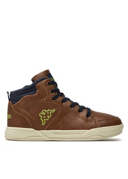 Kappa Sneakersy 260826T Brązowy ze sklepu MODIVO w kategorii Buty sportowe dziecięce - zdjęcie 182603406