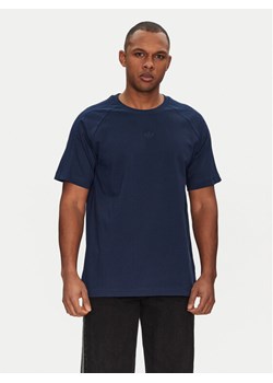 adidas T-Shirt Premium Essentials JD3279 Granatowy Loose Fit ze sklepu MODIVO w kategorii T-shirty męskie - zdjęcie 182603579
