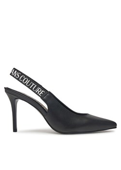 Versace Jeans Couture Sandały 78VA3S52 Czarny ze sklepu MODIVO w kategorii Czółenka - zdjęcie 182603587