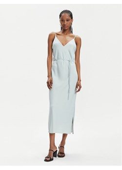 Calvin Klein Sukienka letnia K20K206776 Zielony Regular Fit ze sklepu MODIVO w kategorii Sukienki - zdjęcie 182603599