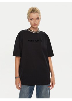 Miss Sixty T-Shirt 6L2SJ2120000 Czarny Relaxed Fit ze sklepu MODIVO w kategorii Bluzki damskie - zdjęcie 182603608