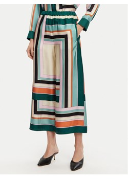 Weekend Max Mara Spodnie materiałowe Ottavo 2515131051 Kolorowy Wide Leg ze sklepu MODIVO w kategorii Spodnie damskie - zdjęcie 182603628