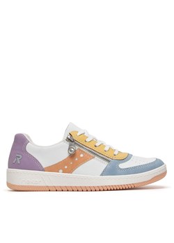 Rieker Sneakersy M5520-91 Biały ze sklepu MODIVO w kategorii Buty sportowe damskie - zdjęcie 182603717