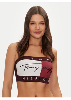 Tommy Hilfiger Biustonosz bezfiszbinowy UW0UW05608 Bordowy ze sklepu MODIVO w kategorii Biustonosze - zdjęcie 182603907