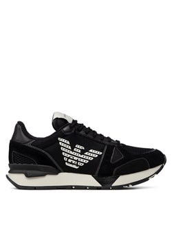 Emporio Armani Sneakersy X4X289 XM499 Q428 Czarny ze sklepu MODIVO w kategorii Buty sportowe męskie - zdjęcie 182603915