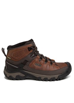 Keen Trekkingi Targhee III Mid Wp 1023030 Brązowy ze sklepu MODIVO w kategorii Buty trekkingowe męskie - zdjęcie 182604049