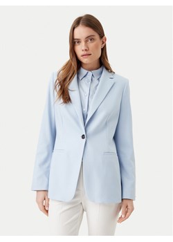 Tommy Hilfiger Marynarka WW0WW39977 Błękitny Regular Fit ze sklepu MODIVO w kategorii Marynarki damskie - zdjęcie 182604128