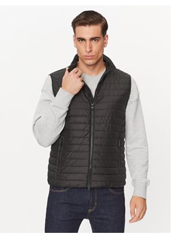 Geox Kamizelka Wilmer M3622G T3017F 9000 Czarny Regular Fit ze sklepu MODIVO w kategorii Kamizelki męskie - zdjęcie 182604157