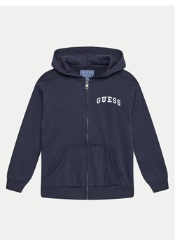 Guess Bluza L4BQ25 KAX74 Granatowy Regular Fit ze sklepu MODIVO w kategorii Bluzy chłopięce - zdjęcie 182604187