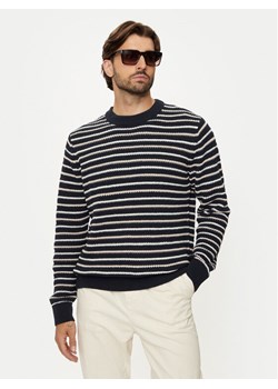 Jack&Jones Sweter Bronx 12264080 Granatowy Regular Fit ze sklepu MODIVO w kategorii Swetry męskie - zdjęcie 182604326