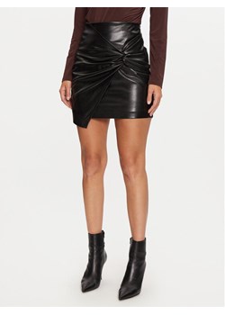 Guess Spódnica z imitacji skóry Laure W4BD61 WGIK0 Czarny Slim Fit ze sklepu MODIVO w kategorii Spódnice - zdjęcie 182604395