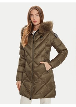 Blauer Kurtka puchowa 24WBLDK03052 Brązowy Regular Fit - id: 0000304445743 - marki Blauer USA - 182604439 Blauer Kurtka puchowa 24WBLDK03052 Brązowy Regular Fit ze sklepu MODIVO w kategorii Kurtki damskie - zdjęcie 182604439