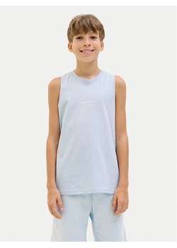 Jack&Jones Junior Tank top Vesterbro 12253957 Błękitny Loose Fit ze sklepu MODIVO w kategorii T-shirty chłopięce - zdjęcie 182604519