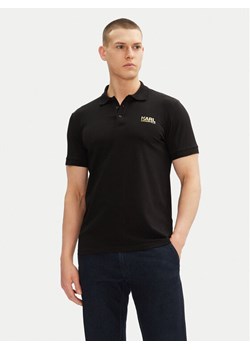 KARL LAGERFELD Polo 745088 552235 Czarny Regular Fit ze sklepu MODIVO w kategorii T-shirty męskie - zdjęcie 182604628