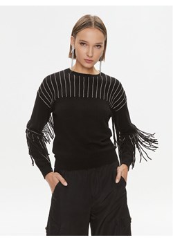 Pinko Sweter Libellula 102082 A19L Czarny Regular Fit ze sklepu MODIVO w kategorii Swetry damskie - zdjęcie 182604646