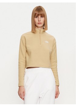 The North Face Polar Glacier NF0A855N Beżowy Regular Fit ze sklepu MODIVO w kategorii Bluzy damskie - zdjęcie 182604647