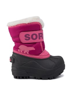 Sorel Śniegowce Toodler Snow Commander NV1960 Różowy ze sklepu MODIVO w kategorii Buty zimowe dziecięce - zdjęcie 182604679
