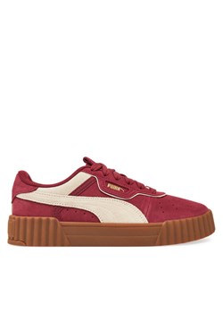 Puma Sneakersy Carina 3.0 Luxe SD 400725 01 Bordowy ze sklepu MODIVO w kategorii Buty sportowe damskie - zdjęcie 182604707