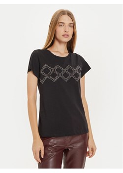 Liu Jo Sport T-Shirt TF4209 J6040 Czarny Regular Fit ze sklepu MODIVO w kategorii Bluzki damskie - zdjęcie 182604746