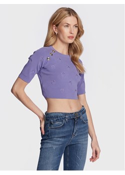 Pinko Sweter Gijon 100136 A0PV Fioletowy Regular Fit ze sklepu MODIVO w kategorii Swetry damskie - zdjęcie 182604759