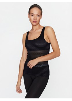 Emporio Armani Underwear Top 164775 3F204 00020 Czarny Slim Fit ze sklepu MODIVO w kategorii Bluzki damskie - zdjęcie 182605056