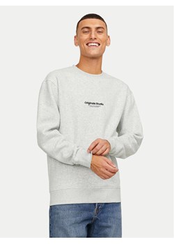 Jack&Jones Bluza Vesterbro 12241694 Biały Relaxed Fit ze sklepu MODIVO w kategorii Bluzy męskie - zdjęcie 182605165